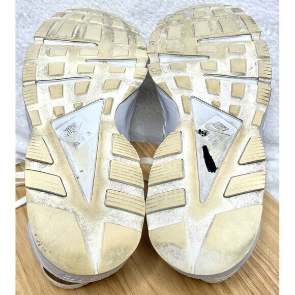Nike Air Huarache‎ Run White, Size 12.5 - Picture 3 of 5